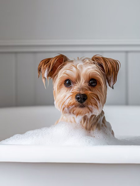 BATH & BRUSH (WITH TICK TREATMENT)
